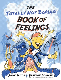 book cover for The Totally Not Boring Book of Feelings