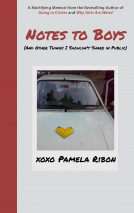 book cover for Notes to Boys