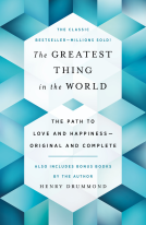 book cover for The Greatest Thing in the World