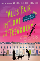 book cover for All's Fair in Love and Treachery