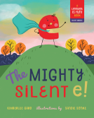 book cover for The Mighty Silent e!