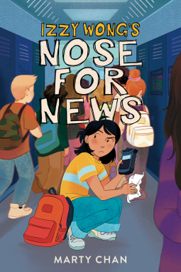 book cover for Izzy Wong’s Nose for News