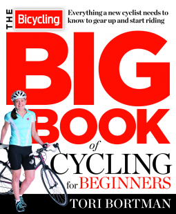 book cover for The Bicycling Big Book of Cycling for Beginners