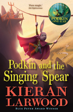 book cover for Podkin and the Singing Spear