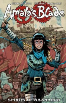 book cover for Amala's Blade: Spirits of Naamaron
