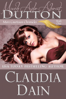 book cover for Much Ado about Dutton