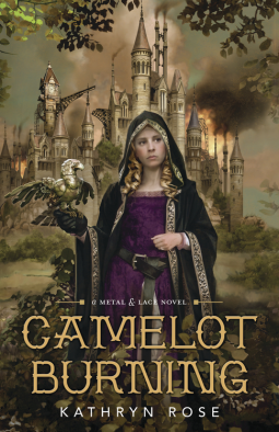 book cover for Camelot Burning
