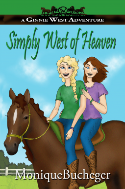 book cover for Simply West of Heaven: A Ginnie West Adventure