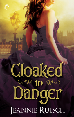 book cover for Cloaked in Danger
