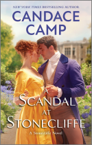 book cover for A Scandal at Stonecliffe