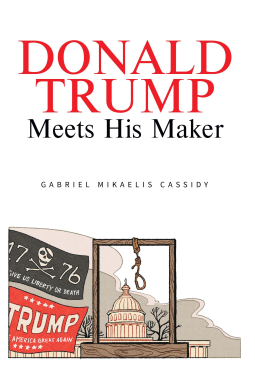 book cover for Donald Trump Meets His Maker