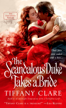 book cover for The Scandalous Duke Takes a Bride