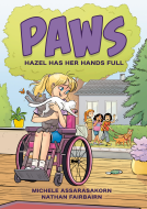 book cover for PAWS: Hazel Has Her Hands Full