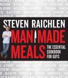 book cover for Man Made Meals