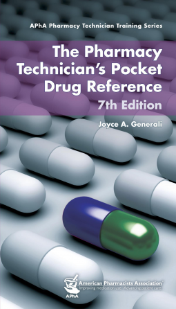 book cover for Pharmacy Technician’s Pocket Drug Reference (The), 7th Edition