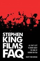 book cover for Stephen King Films FAQ