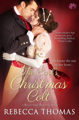 book cover for The Earl's Christmas Colt