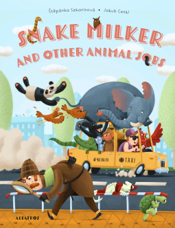 book cover for Snake Milker and Other Animal Jobs