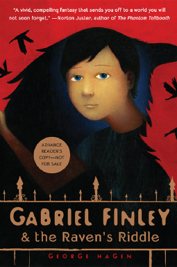 book cover for Gabriel Finley and the Raven's Riddle