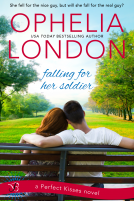 book cover for Falling for her Soldier