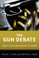 book cover for The Gun Debate