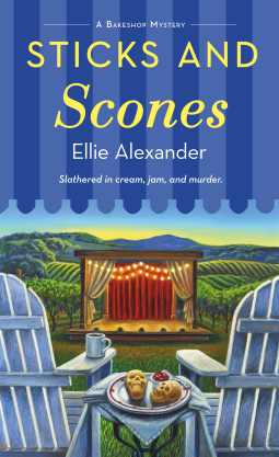 book cover for Sticks and Scones