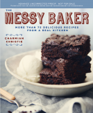 book cover for The Messy Baker