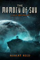 book cover for The Memory of Sky
