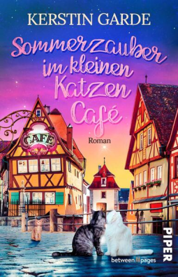 Buchcover für Sommerzauber im kleinen Katzen-Café