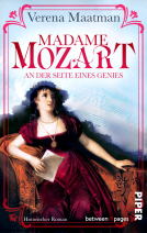 Buchcover für Madame Mozart. An der Seite eines Genies