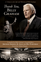book cover for Thank You, Billy Graham