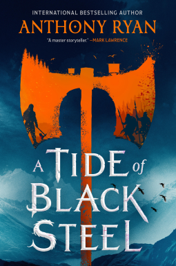 book cover for A Tide of Black Steel
