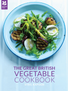 book cover for The Great British Vegetable Cookbook
