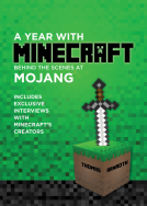 book cover for A Year with Minecraft