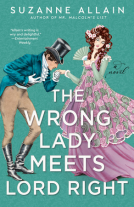 book cover for The Wrong Lady Meets Lord Right