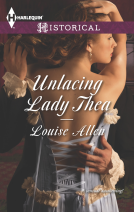 book cover for Unlacing Lady Thea