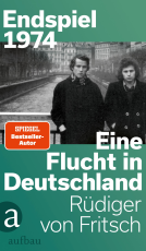 Buchcover für Endspiel 1974 – Eine Flucht in Deutschland