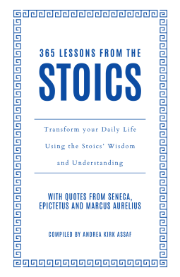 book cover for 365 Lessons from the Stoics