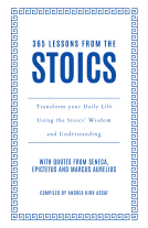 book cover for 365 Lessons from the Stoics