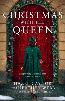 book cover for Christmas with the Queen