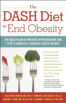 book cover for The DASH Diet to End Obesity