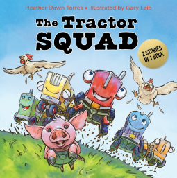 book cover for The Tractor Squad