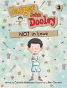 book cover for Jasper John Dooley: NOT in Love
