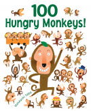 book cover for 100 Hungry Monkeys!