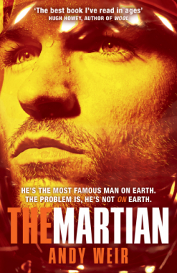 book cover for The Martian