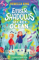 book cover for Ember Shadows and the Secret of the Ocean