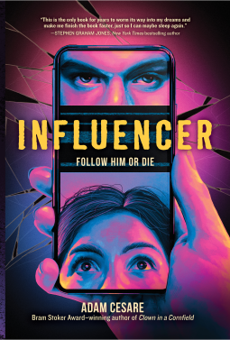 book cover for Influencer