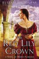 book cover for The Red Lily Crown