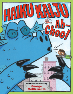 book cover for Haiku Kaiju Ah-Choo!