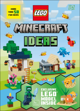 book cover for LEGO Minecraft Ideas